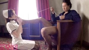 ドMナースの吸い付くような足舐め奉仕 神咲まい